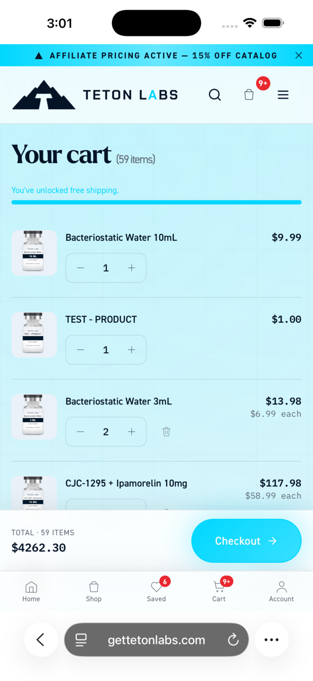Fast mobile checkout